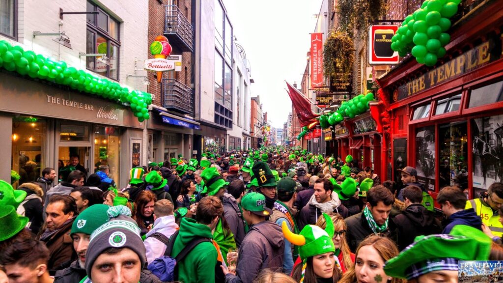 ireland travel - during st. Patrick's Day