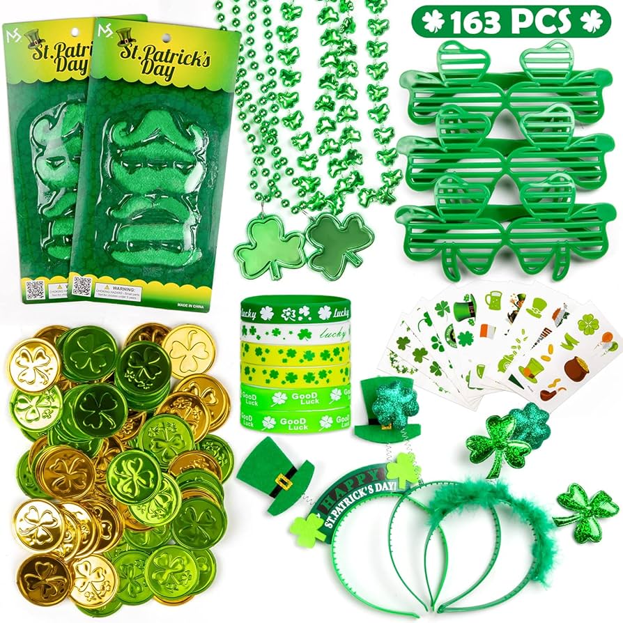 Irish-themed parties - party favors and gifts