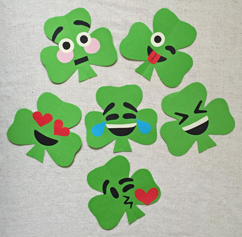 Shamrock crafts - Paper Crafts