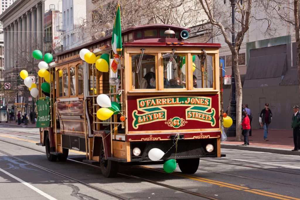 St Patrick's Day San Francisco - magic day