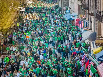 St. Patrick's Day festivities - heartbeat