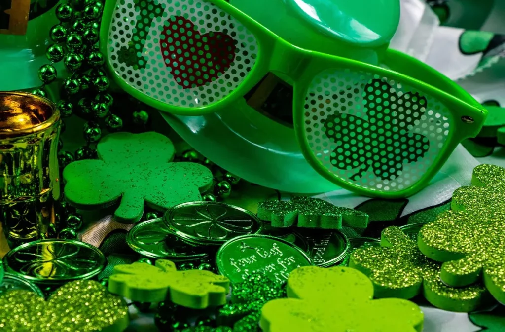 St. Patrick's Day festivities - festive decorations