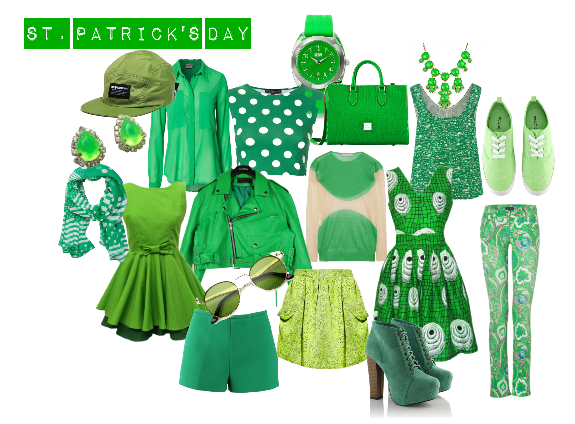 St. Patrick's Day ideas - Green Fashion