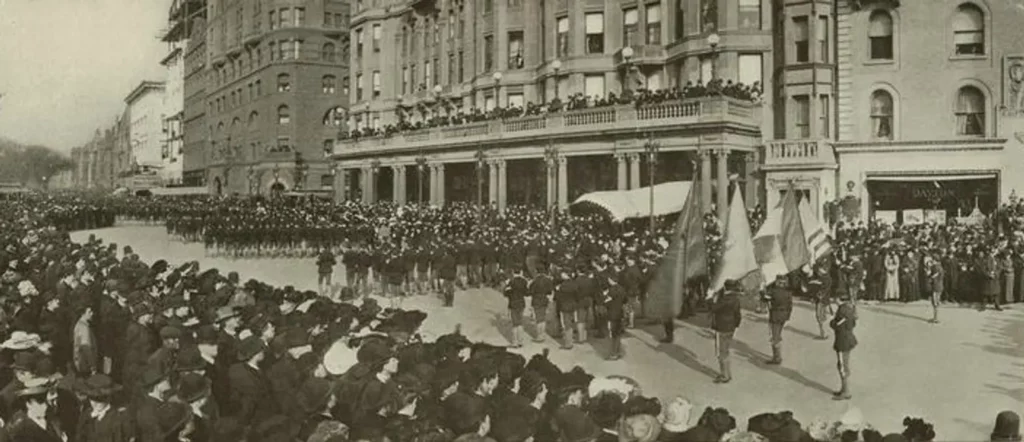 St. Patrick's Day parade - Origins