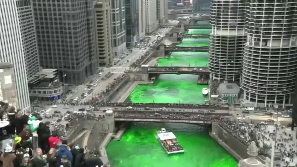 st patricks day parade in chicago