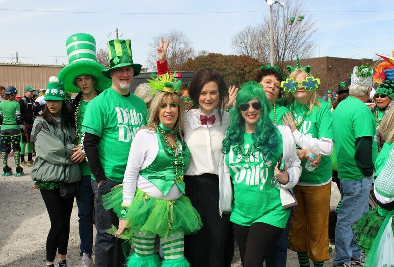 Huntsville St Patrick's Day Parade - festivities