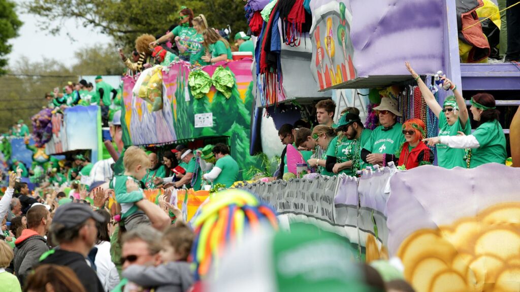 Saint Patricks Day parade in Metairie - tradition