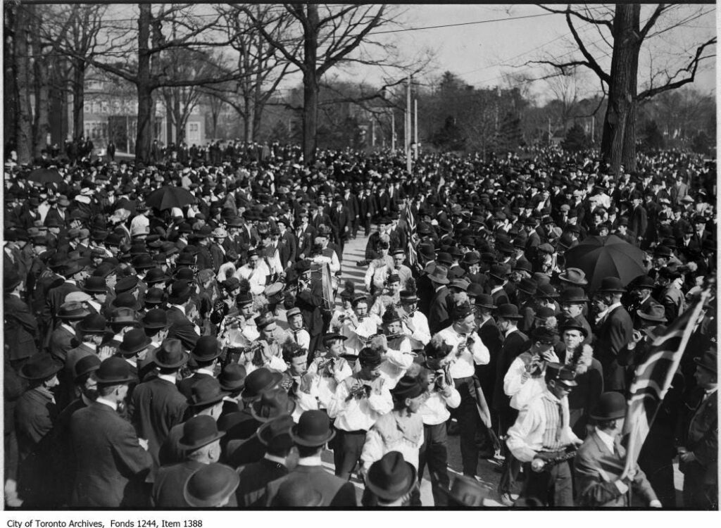 Toronto St Patrick's Day Parade - origins