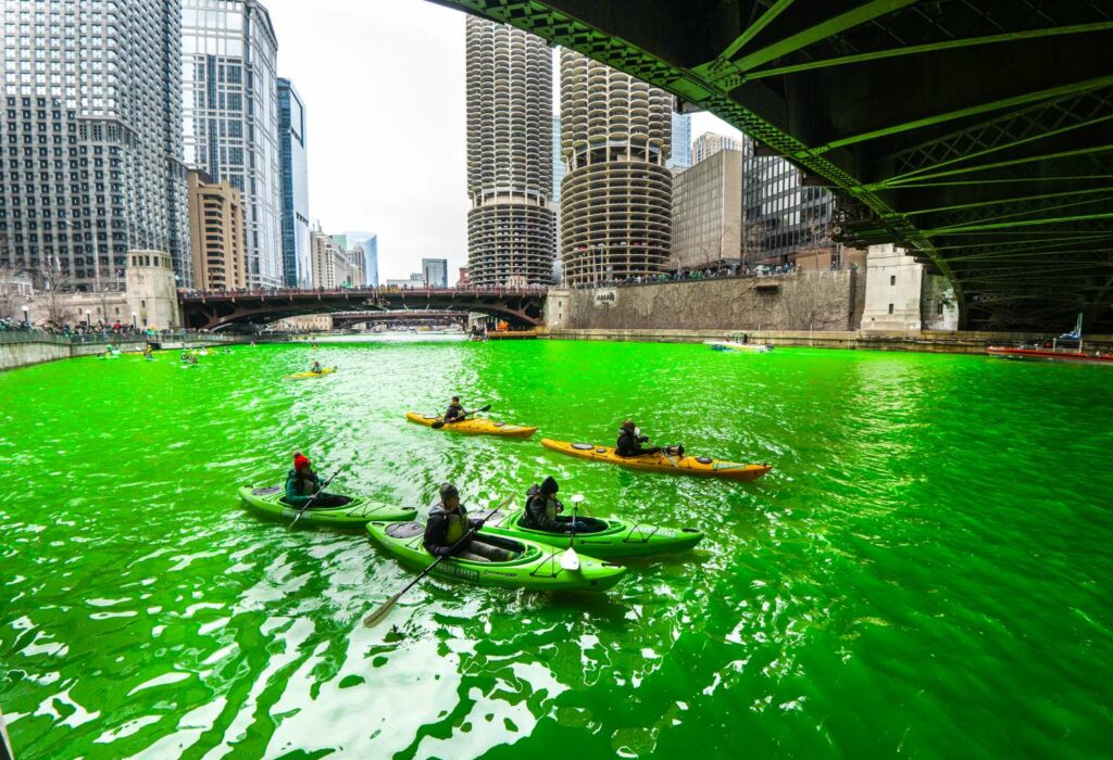 Chicago River Green Dye - tradition