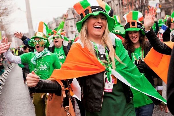 irish celebration - parades and pub crawls