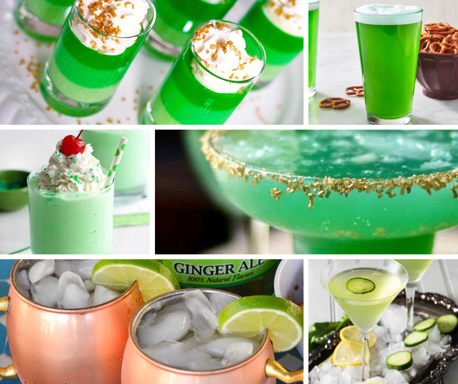 Irish party ideas - irish drinks