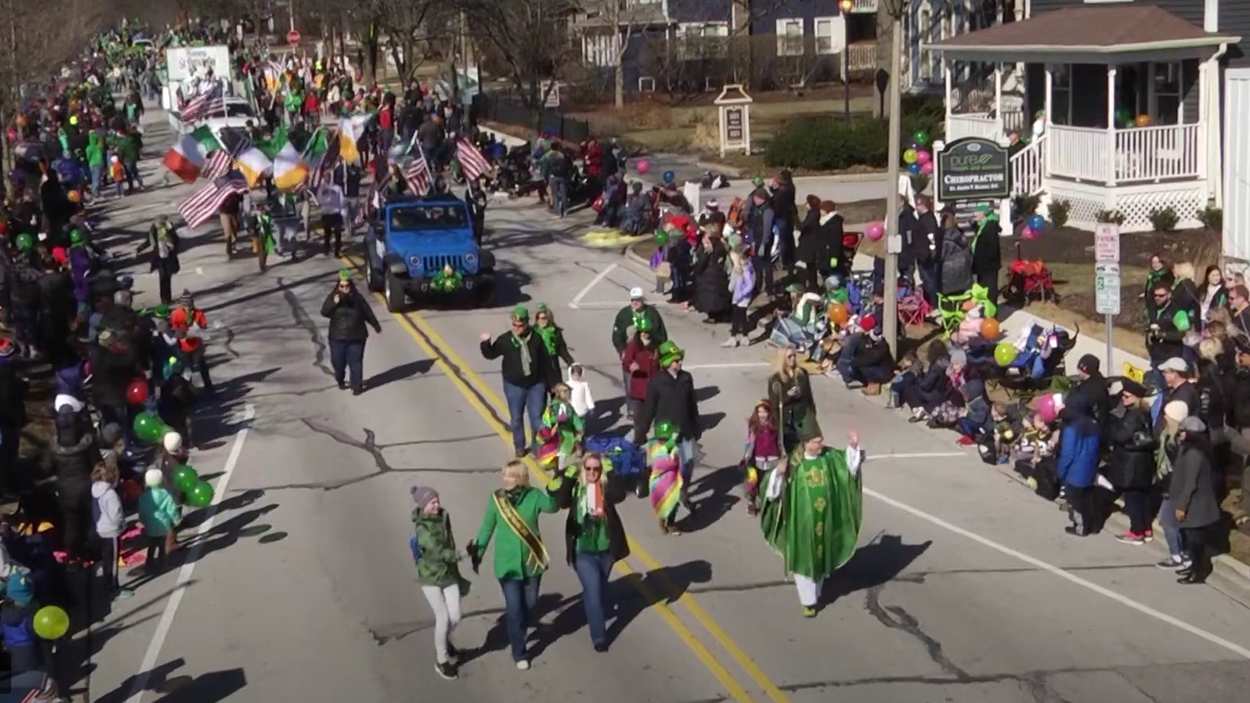 st patrick day race naperville