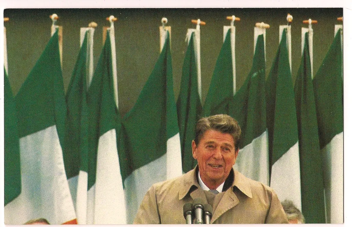 ronald reagan irish