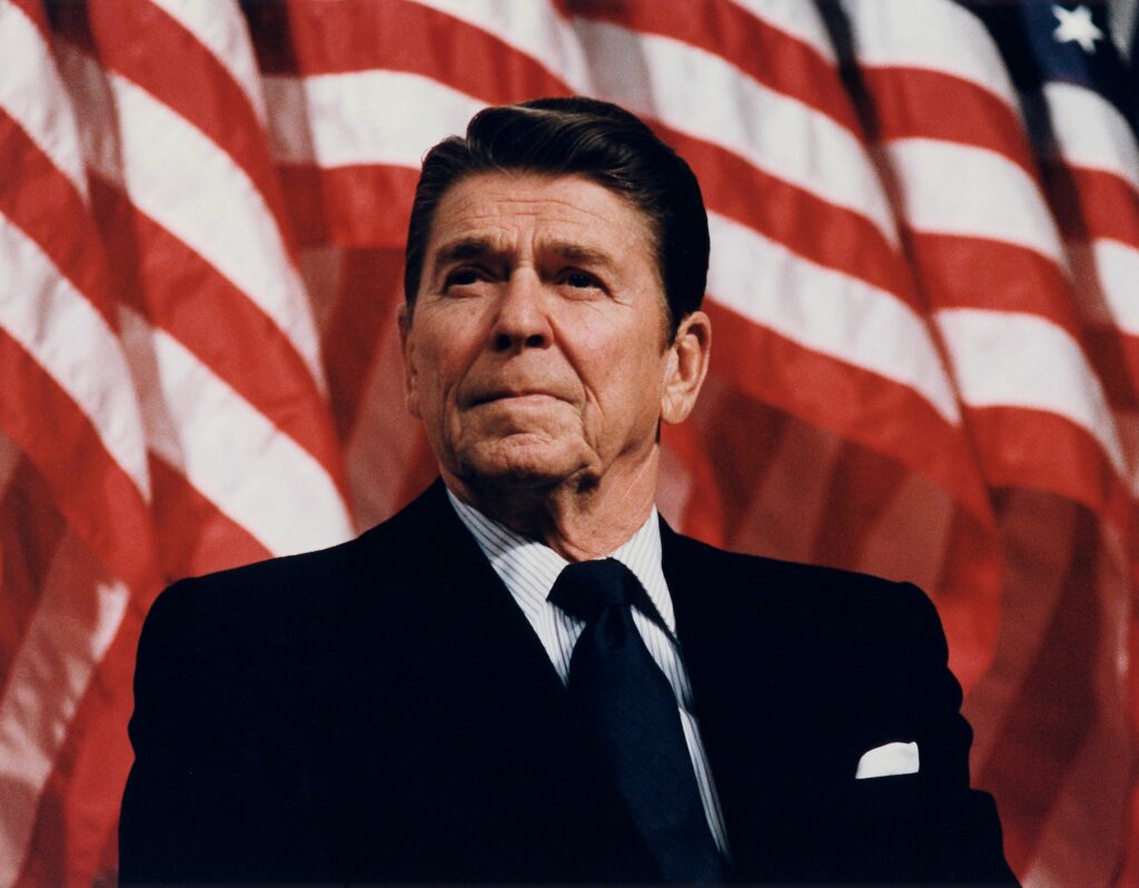 ronald reagan irish - American Politics