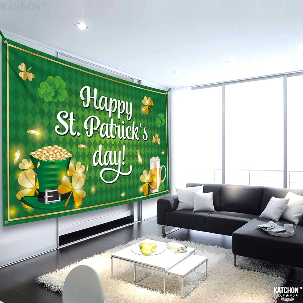 St Patricks Day Banner - creative ways