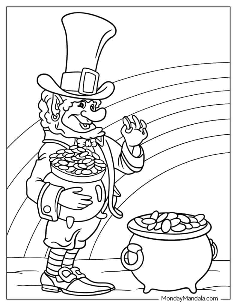 st patricks day coloring pages1