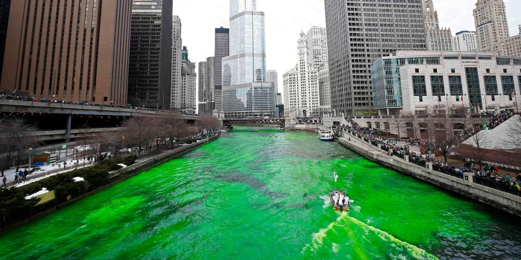 st patricks day events chicago - grand parade