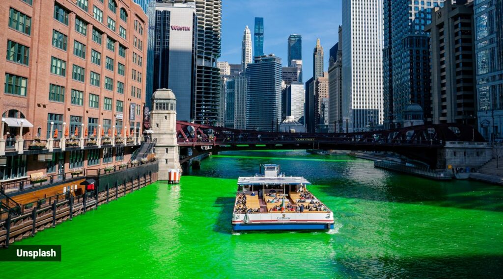 st patricks day events chicago - landmarks