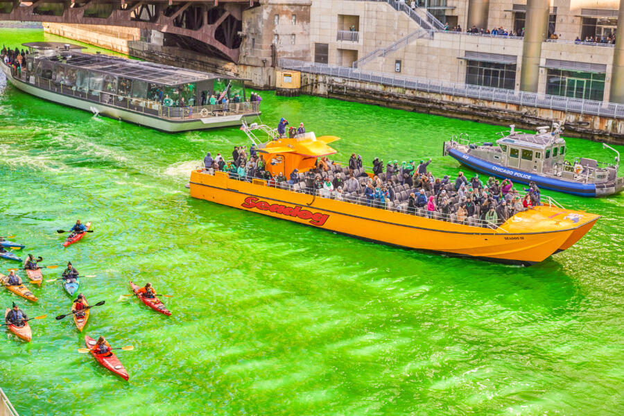 st patricks day in chicago - heart of the celebration