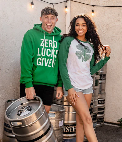 st patrick's day long sleeve shirts - styling