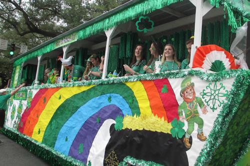 st patricks day parade baton rouge - highlights