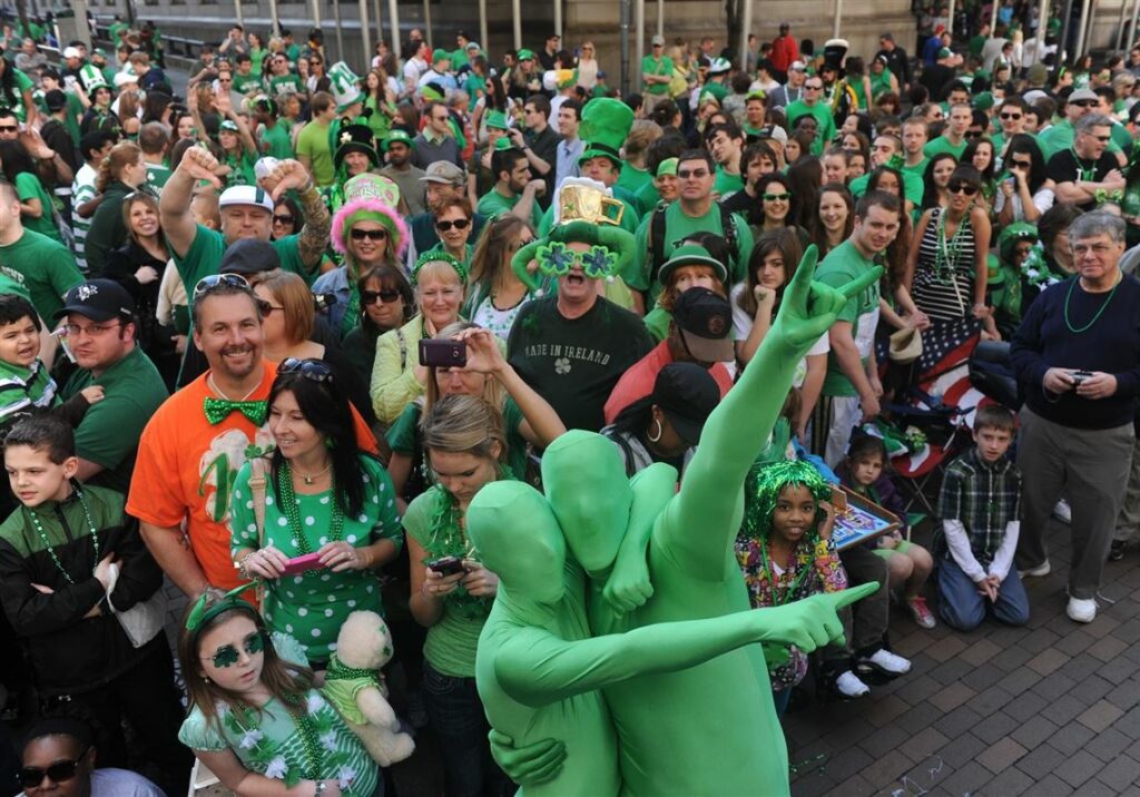 st patrick's day parade pittsburgh - irish spirit